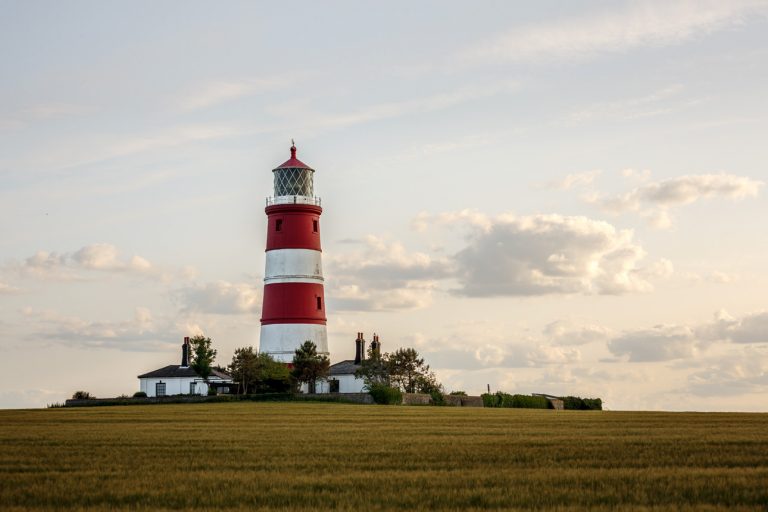 Happisburgh Lighthouse at dusk using my new/old Canon 70-200 f4 IS.