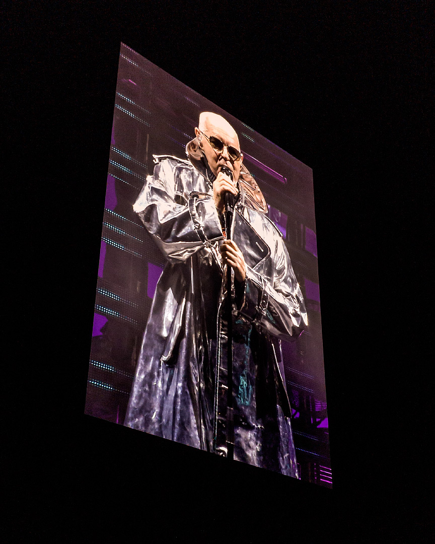 The Pet Shop Boys on stage performing at Sandringham on the 14th August 2025.